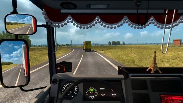 Euro Truck Simulator 2 | Renault Major 420Ti | RusMap 1.8 | Руль Logitech driving Force GT