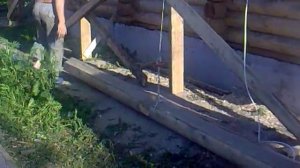 миникран для сборки срубов