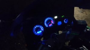 Проверка пересвеченой панели на мотоцикле suzuki rf 400
