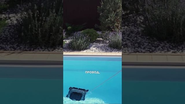 Робот-пылесос для бассейна #строительствобассейнов