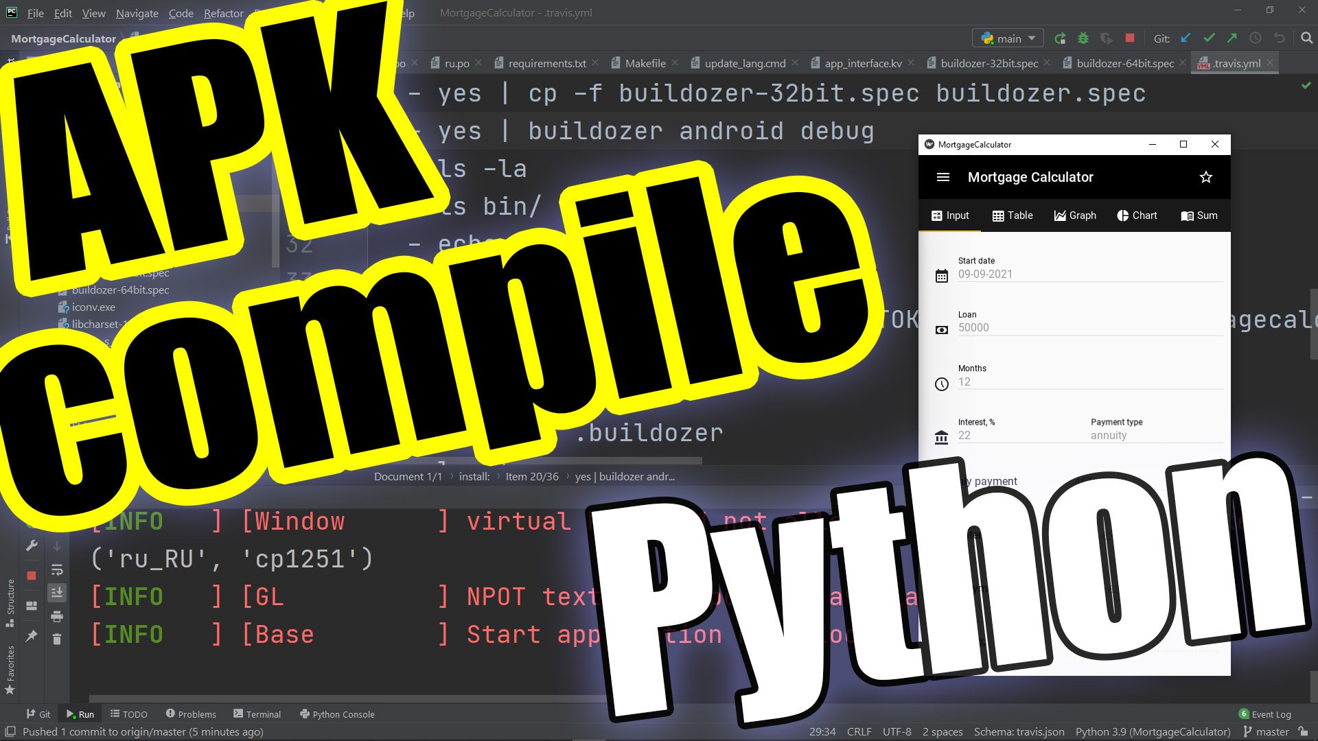 Python Как скомпилировать Python в мобильное приложение