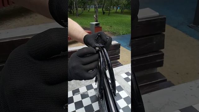 Сумка для ноутбука из кожи крокодила чёрная. смотреть онлайн