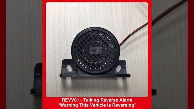 REVV01 Parksafe's Warning this vehicle is reversing alarm смотреть онлайн