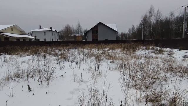 Прекрасный живописный прямоугольный участок 12 соток, 10 мин до Лобни и озера Круглое смотреть онлайн