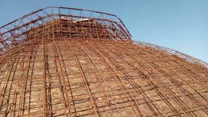 опалубка купола храма