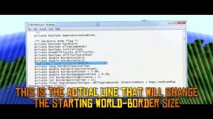 DELETE THE WORLD BORDER from MINECRAFT?!