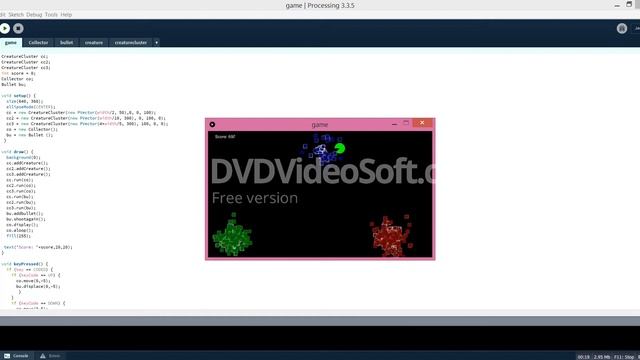 processing pacman
