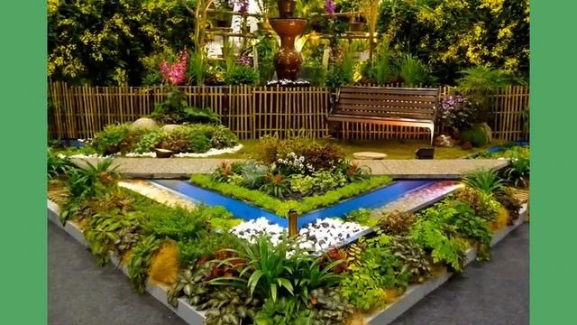 Цветочные клумбы. Интересные идеи для вдохновения.