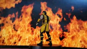 Скорпион фигурка своими руками Mortal Kombat 3 Ultimate 1/12