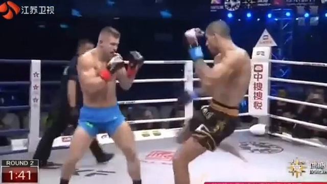 Artur Kyshenko (Ukr) vs Alex Pereira (Brazil) - Kunlun Fight 48 - 7/31/2016- LXH смотреть онлайн