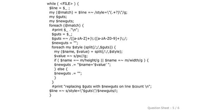 HTML : Convert CSS Style Attributes to HTML Attributes using Perl