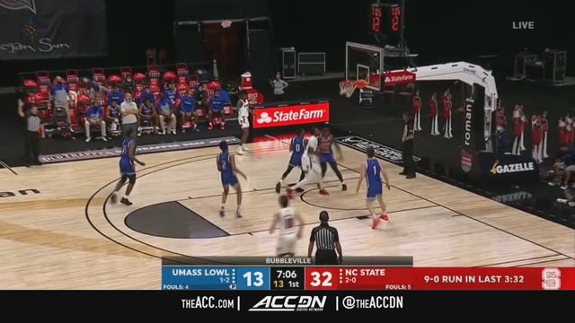 UMass Lowell vs. NC State Basketball (2020-21) смотреть онлайн