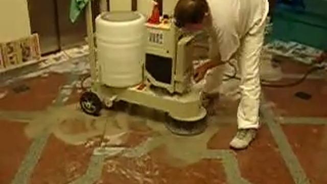 Шлифовка гранитных полов смотреть онлайн