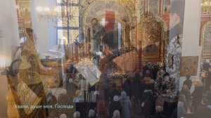 "Хвали душе моя Господа"(второй антифон) муз.Никанора