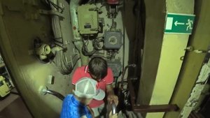 Побывали с сыном на подводной лодке Б-307. Сталк по подводной лодке.