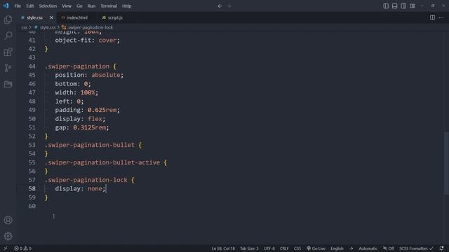 Change slide on mouse move. SwiperJS. HTML CSS JAVASCRIPT