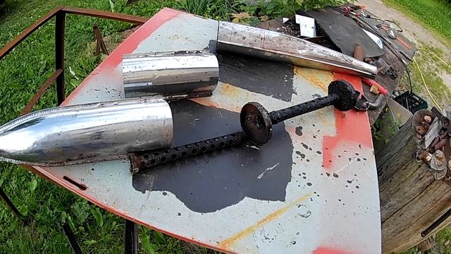 Сделал конуса для резонатора. смотреть онлайн