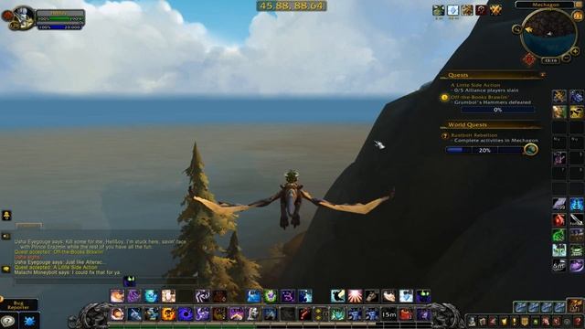 Off the Books Brawlin' - Mechagon Daily Quest WoW смотреть онлайн