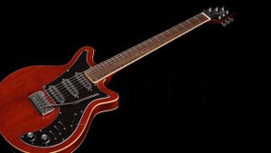 Harley Benton BM-75 Trans Red Deluxe Series