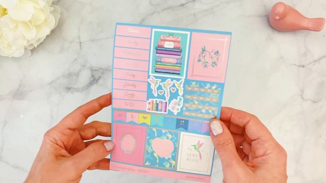 Simply Gilded Hummingbird Story Sub Unboxing - March 2021 - Mystery Item Not Revealed смотреть онлайн