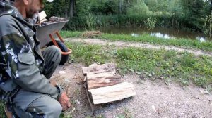 Поленница-матрёшка. Как сложить круглую поленницу. Дровник своими руками