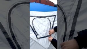 Мобильная баня кемпинговая, зимняя палатка для зимней рыбалки Coolwalk 3024 куб 240*240*215см