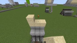 3x3 Sand Piston Door - Minecraft Java Edition Only! 1.13/1.14