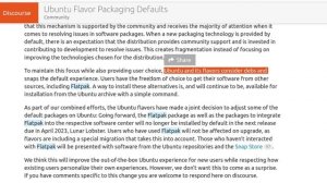 Ubuntu 23.04. Новая установка. Flatpak удален
