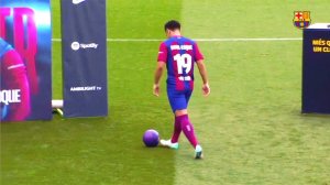 This is how VITOR ROQUE was ASHAMED  at the BARCELONA presentation!