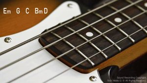 Bass Backing Track Funk Rock Disco E Minor