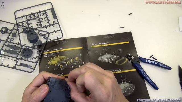 Хобби/AliExpress/MENG - собираем модели без клея - мимимишный танк MENG WWT-011 PANZER 38T