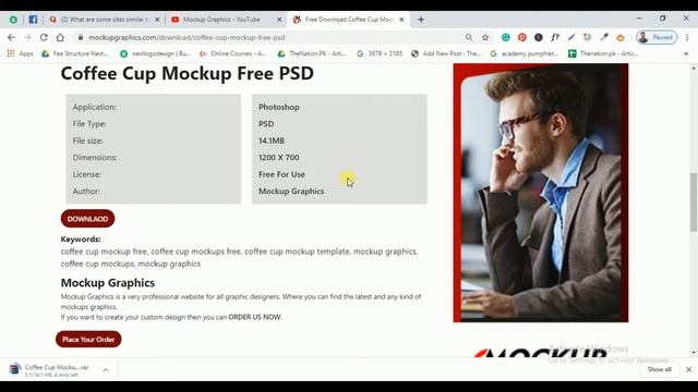 Coffee Cup Mockup Free PSD | Mockup Graphics смотреть онлайн