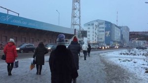 Прогулки по Ярославлю по улице Победы мимо Шинника и Ауры