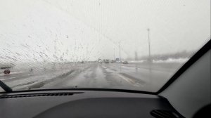 Едем в Архыз. Трасса М4 Дон. Еле доехали до Богучара. Состояние дороги.