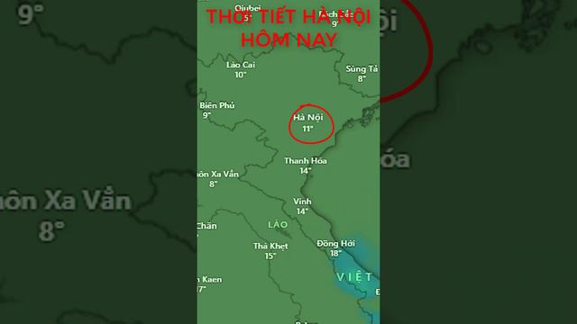 Dự báo thời tiết Hà Nội hôm nay 23/12/2023: Hà Nội trời rét đậm #thoitiethanoi