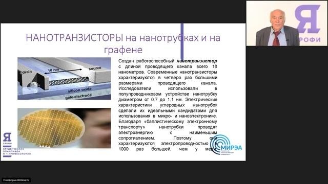 Электроника и наноэлектроника. Вебинар 1