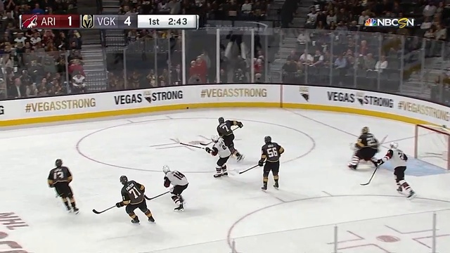 NHL ARIZONA COYOTES vs VEGAS GOLDEN KHIGHTS  10 10 17