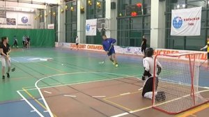 Флорбол  тренировка