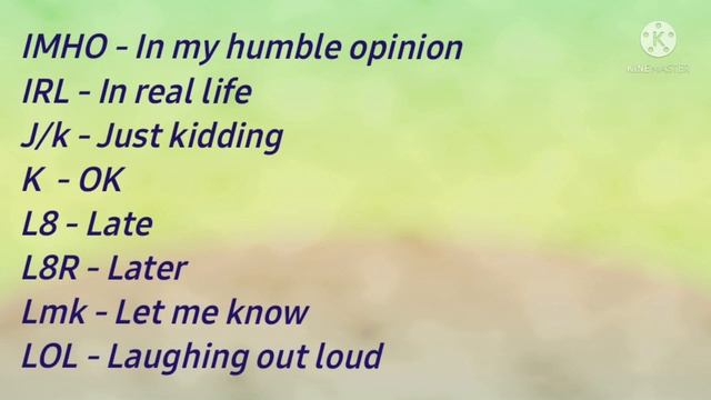 Internet Slangs and Abbreviations смотреть онлайн