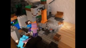 Lego Minecraft Stop Motion 1,2&3 with sound