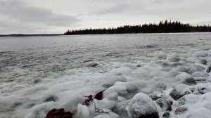 Белое море зимой.
