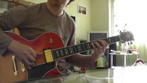 Gibson ES-137 Custom clean + Vox Lil' Night Train NT2H