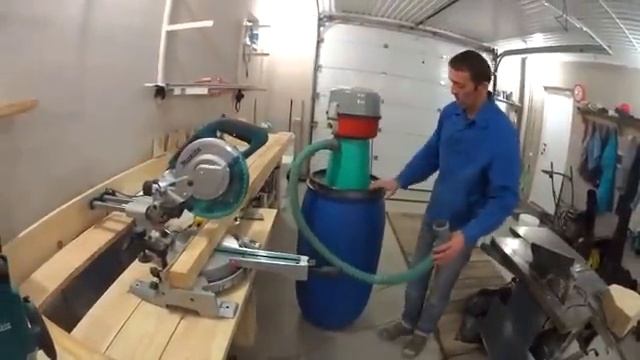 Как быстро собрать простой и надежный циклонный пылесос - стружкоотсос своими руками