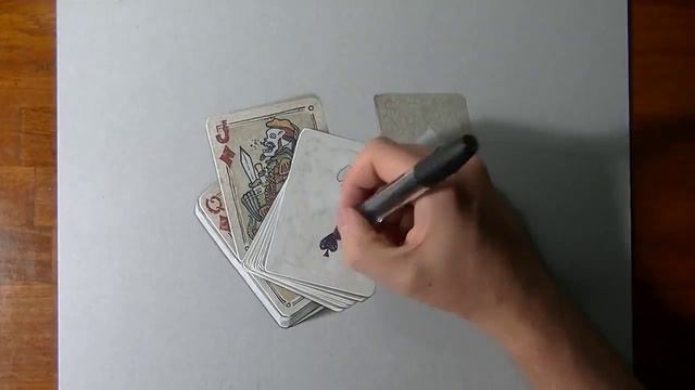 Живой рисунок: Колода карт смотреть онлайн