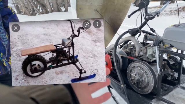 САМОДЕЛЬНЫЙ СНЕГОХОД! КАК и ИЗ ЧЕГО СДЕЛАТЬ СНЕГОХОД СВОИМИ РУКАМИ! ЛЕГКО!!
