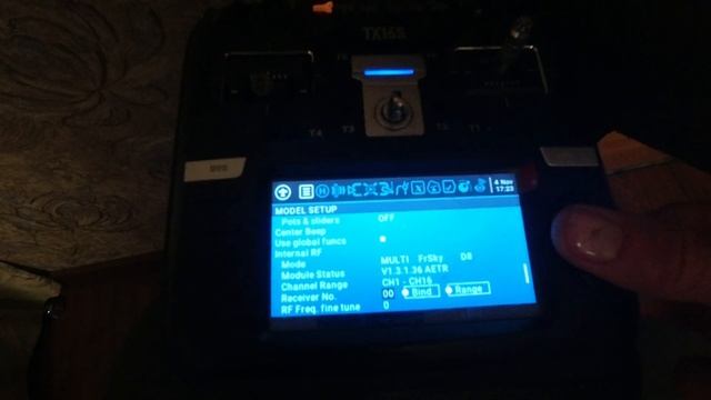 FrSky XSR-SIM USB донгл для симулятора FPV. Бинд с аппаратурой