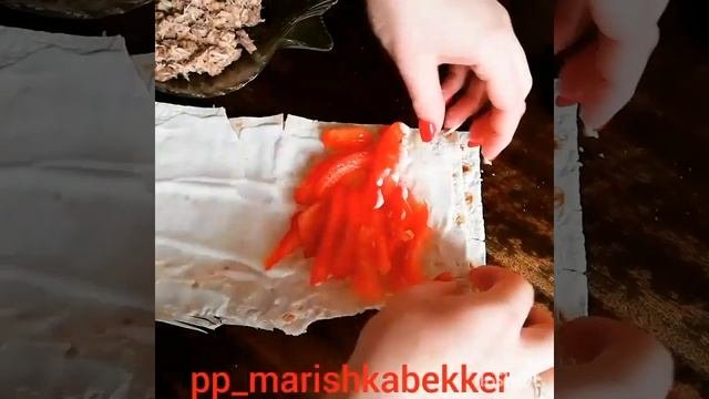 Рулет с лаваша