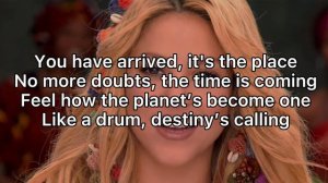 La la la - Shakira ft. Carlinhos Brown (lyrics)(Brazil 2014) @Shakira