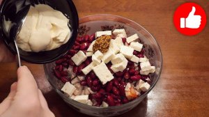 Салат на праздничный стол и просто на каждый день, простой и лёгкий рецепт!