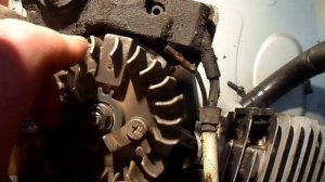 Как выставить зажыгание на бензопиле How to put zazhiganie on the chainsaw